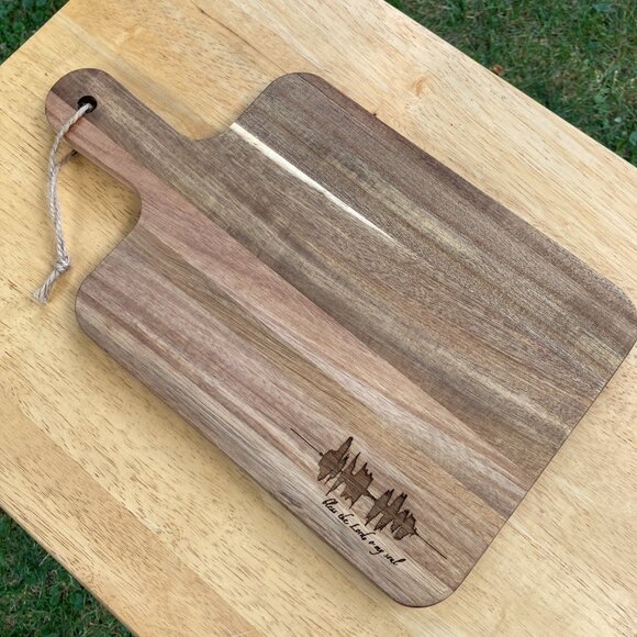 Bless The Lord, O My Soul Soundwave Cutting Board - Picture 5 of 6